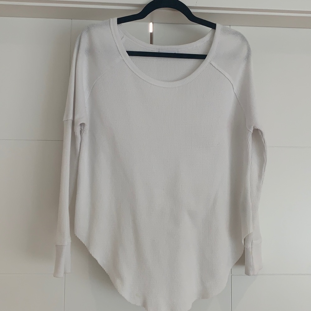 Aritzia TNA Adler Thermal White